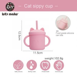 Silicone Sippy Cup for Toddlers