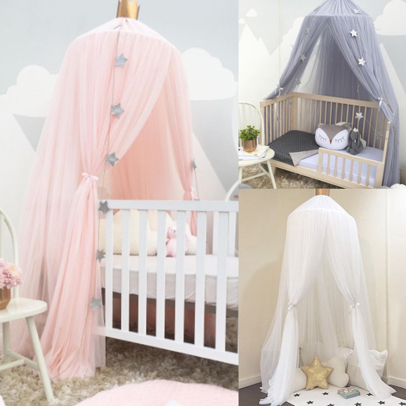 Mosquito Net Hanging Tent for Baby Crib and Kids Room