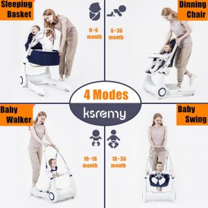 4 in 1 Multifunctional Baby Feeding Chair