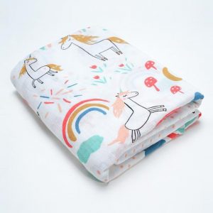 Muslin Baby Swaddle & Blanket