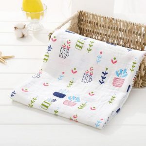 Muslin Baby Swaddle & Blanket