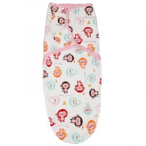 100% Cotton Newborn Baby Swaddle & Wrap