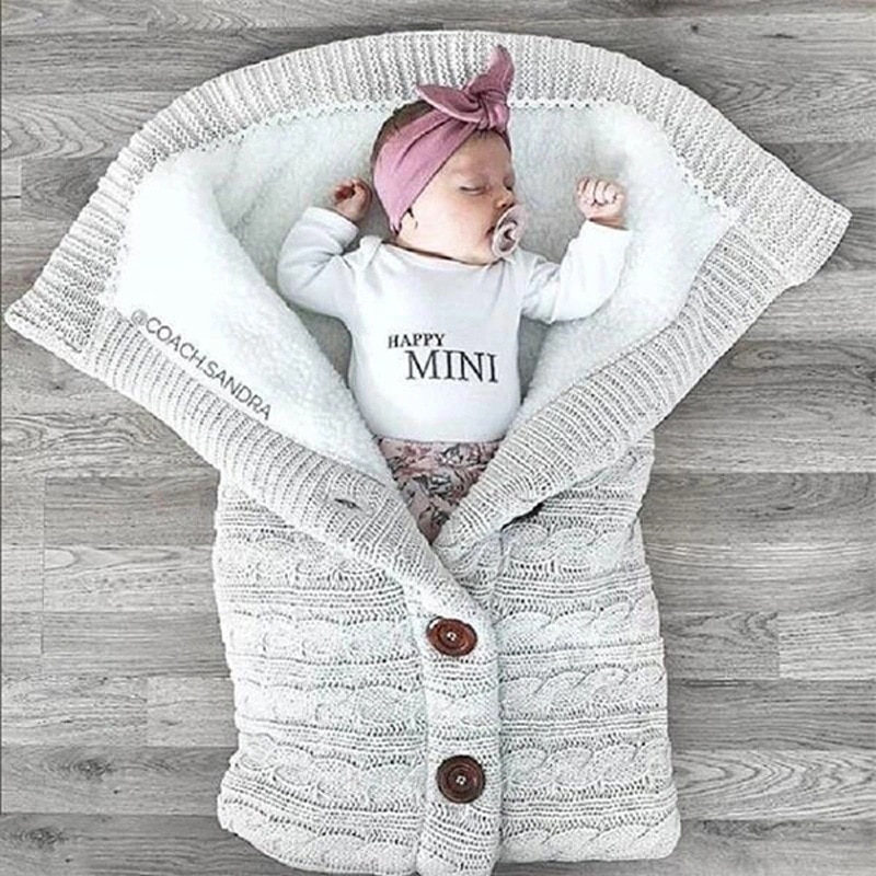 Newborn Baby Winter Swaddle & Wrap