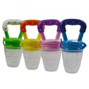 Silicone Pacifier & Fruit/Food Feeder