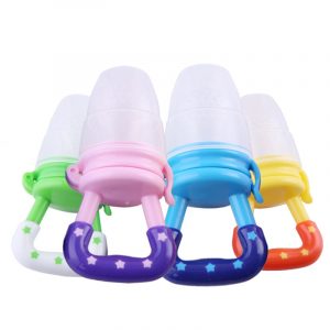 Silicone Pacifier & Fruit/Food Feeder