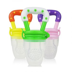 Silicone Pacifier & Fruit/Food Feeder