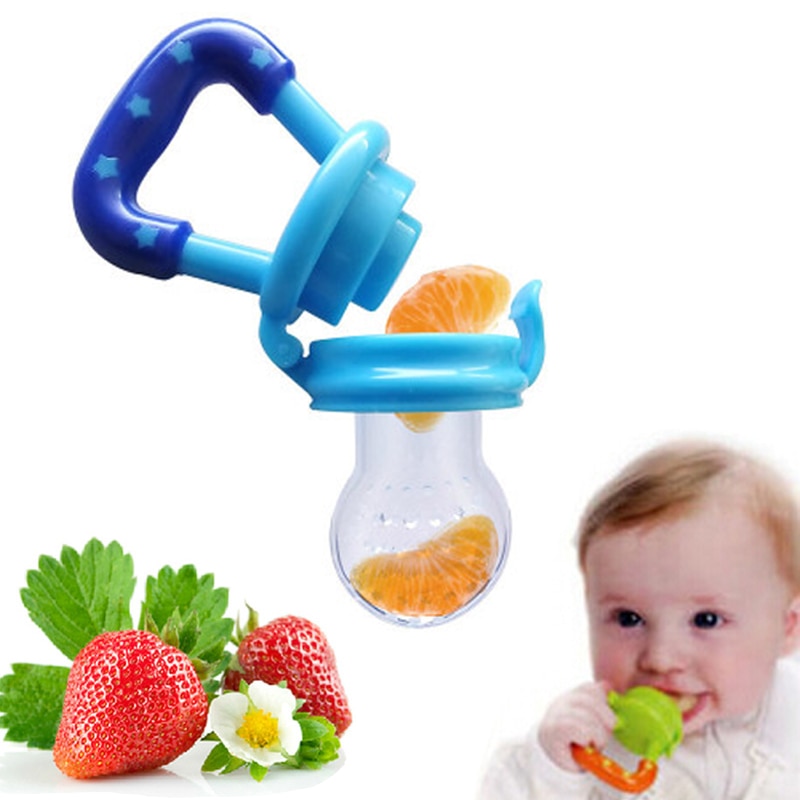 Silicone Pacifier & Fruit/Food Feeder