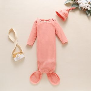 Long Sleeve Newborn Baby Swaddle & Wrap