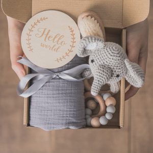 Baby Bath & Towel Gift Set