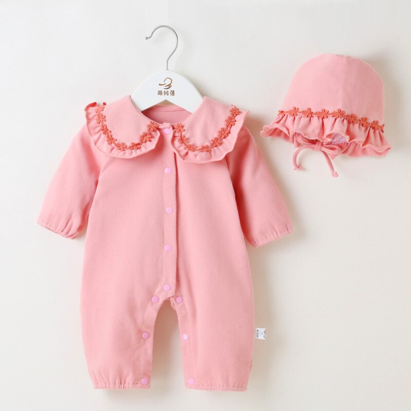 Baby clothes autumn Korean newborn autumn and winter one year old girl ...