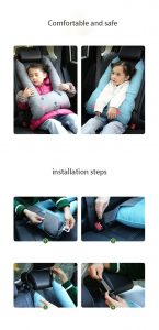 Baby Safety Car Seat Belt & Pillow