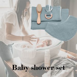 Baby Bath & Towel Gift Set