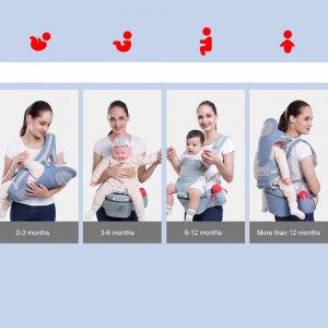 Ergonomic Front Facing Baby Travel Hip Seat Carrier