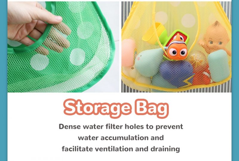 Baby Toys Storage Bag & Organizer