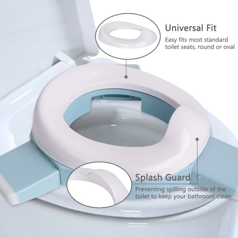 3-in-1 Baby Portable & Foldable Silicone Travel Toilet Seat