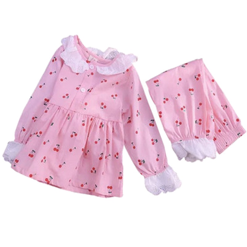 Summer Cotton Pajamas Sets for Girls