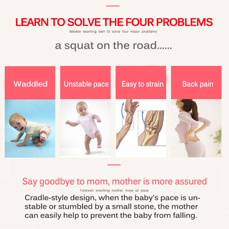Baby Safety Learning Walker Belt